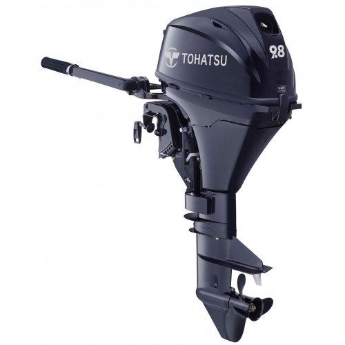 TOHATSU 9.8 HP KISA ŞAFT MANUEL 4 ZAMANLI DENİZ MOTORU-MFS 9.8 A3S-